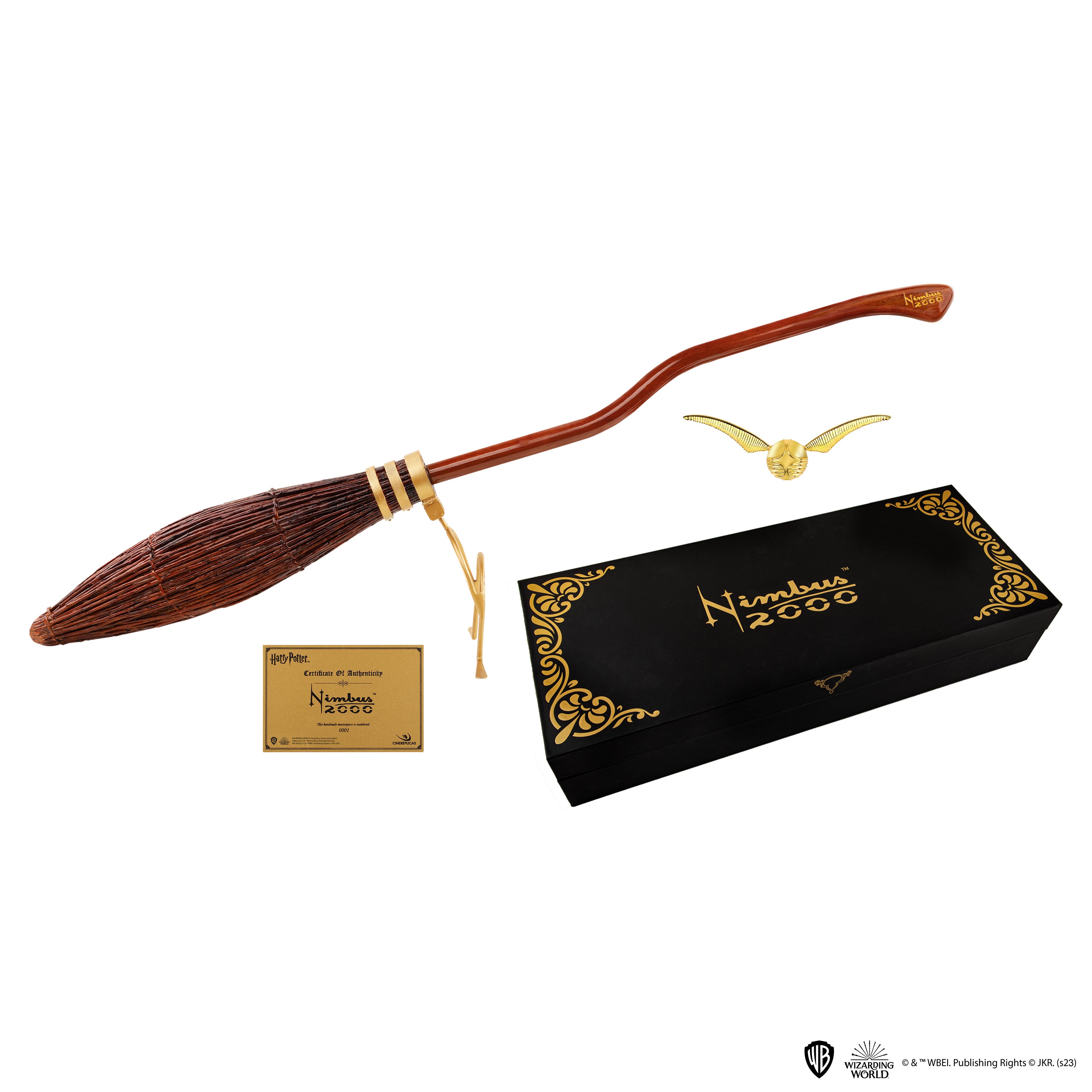 Not for sale! Harry Potter Nimbus 2000 Broom Figure From Japan