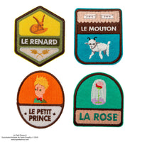 Set of 4 The Little Prince Patches