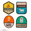 Set of 4 The Little Prince Patches