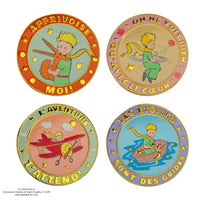 Set of 4 Le Petit Prince Ceramic Coasters