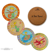 Set of 4 Le Petit Prince Ceramic Coasters