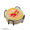 Set of 4 Le Petit Prince Ceramic Coasters