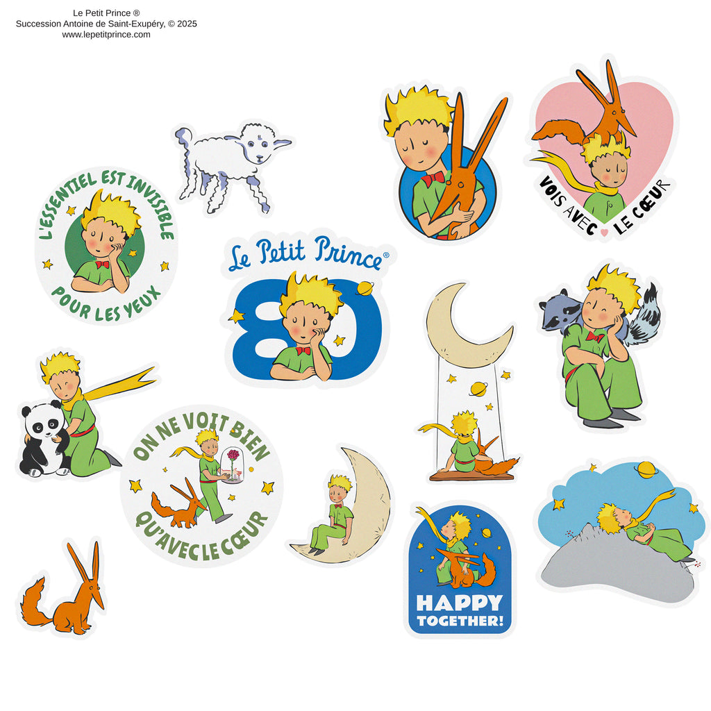 The Little Prince Cosmic Stickers | Le Petit Prince | Cinereplicas ...