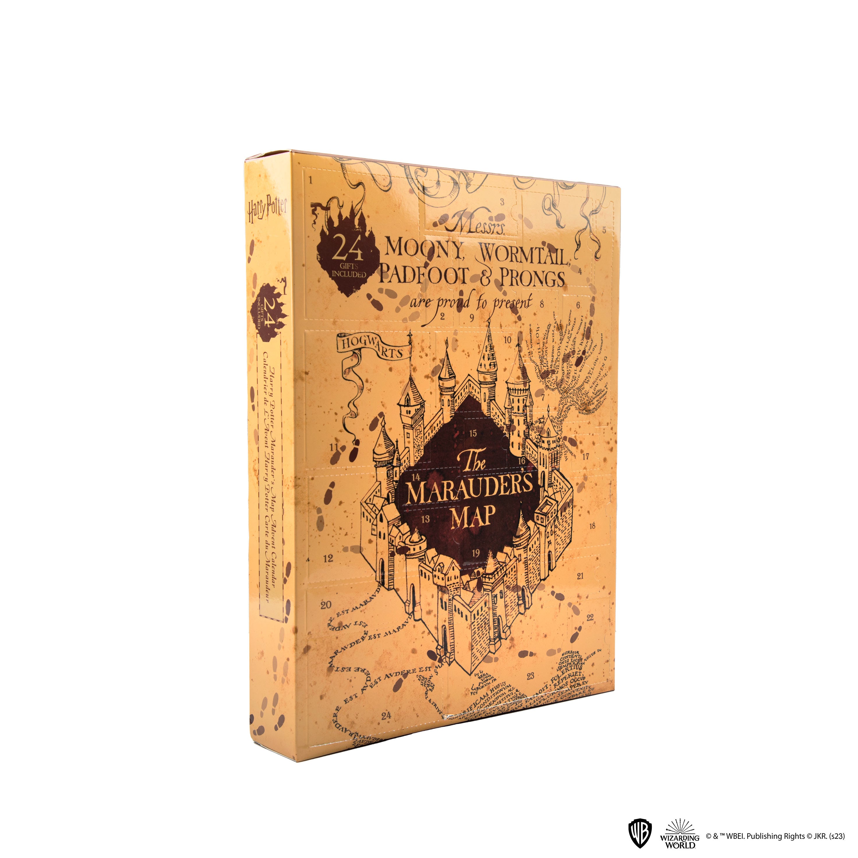 Harry Potter Bookmark - Marauder's Map Charm - Paper House