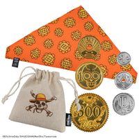 Conjunto de Bandana Nami y Monedas Berry