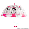 Red Light, Green Light Transparent Umbrella