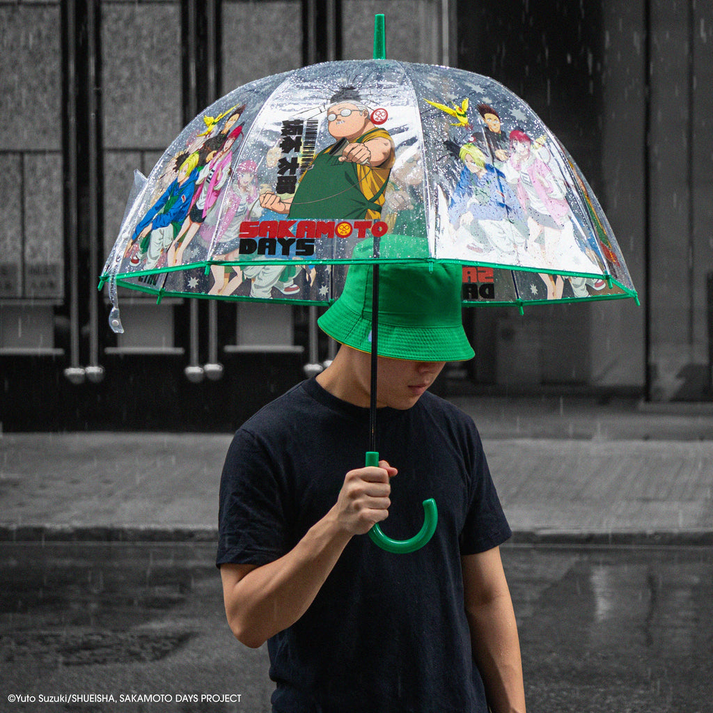 Sakamoto Sidekick Club Transparent Umbrella