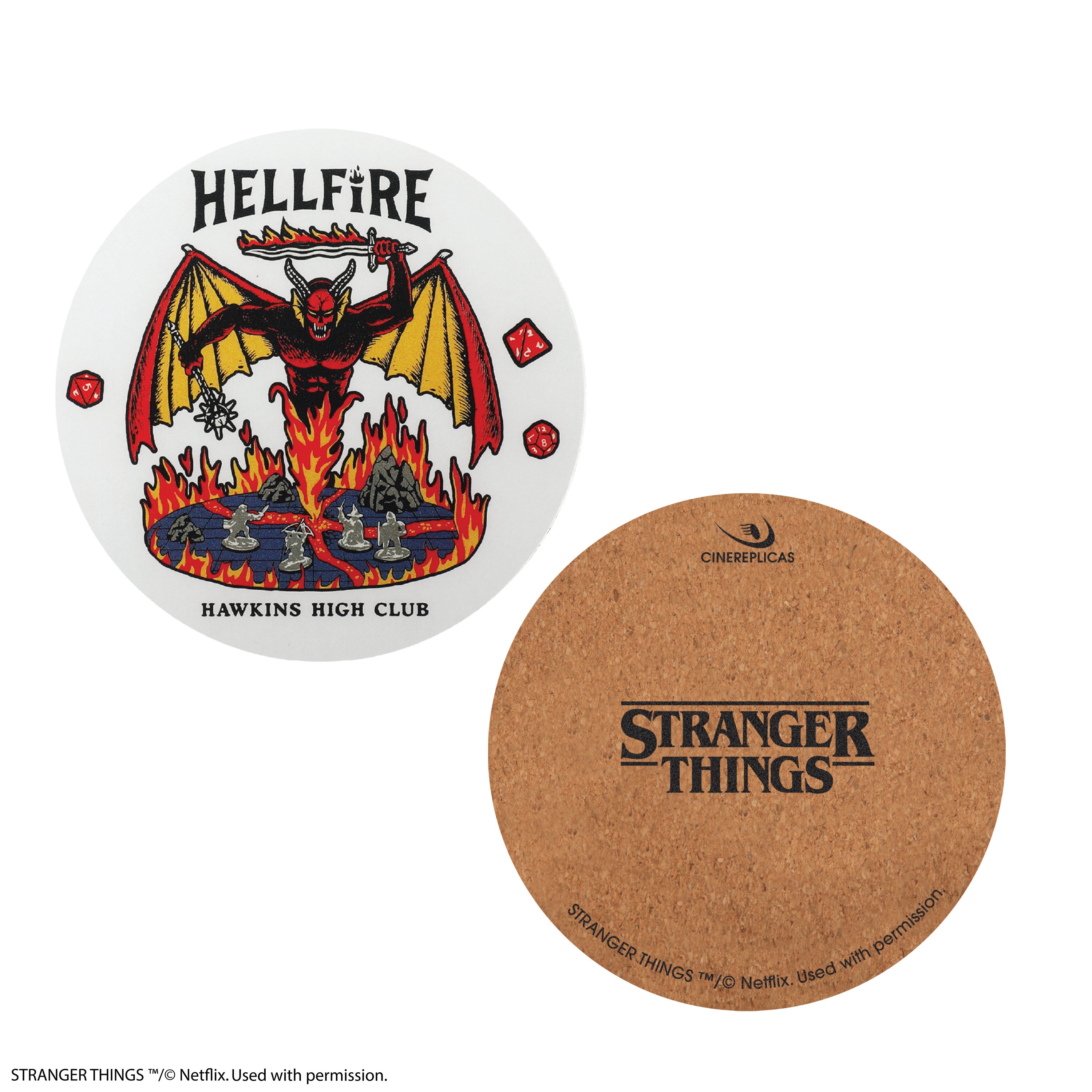 Poster « Conception de la saison 4 de Stranger Things du Hellfire Club Poster « Conception de la saison 4 de Stranger Things du Hellfire Club