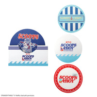 Conjunto de 4 posavasos Scoops Ahoy