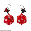 Llavero squishy de dados del Hellfire Club