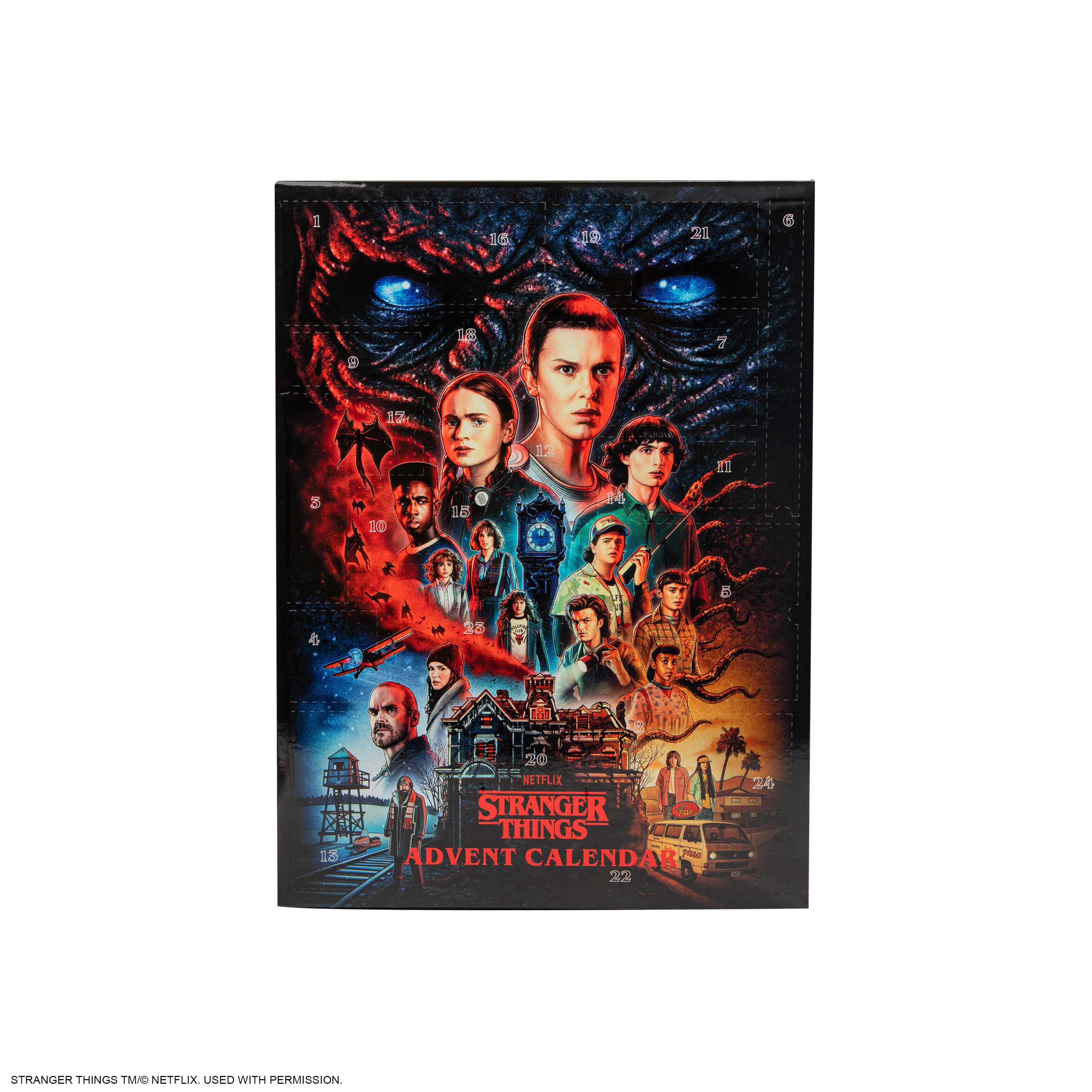 Advent Calendar Stranger Things Cinereplicas Cinereplicas USA