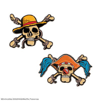 Set of 2 Luffy & Buggy Pins