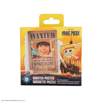 Wanted Luffy Magnetic Puzzle