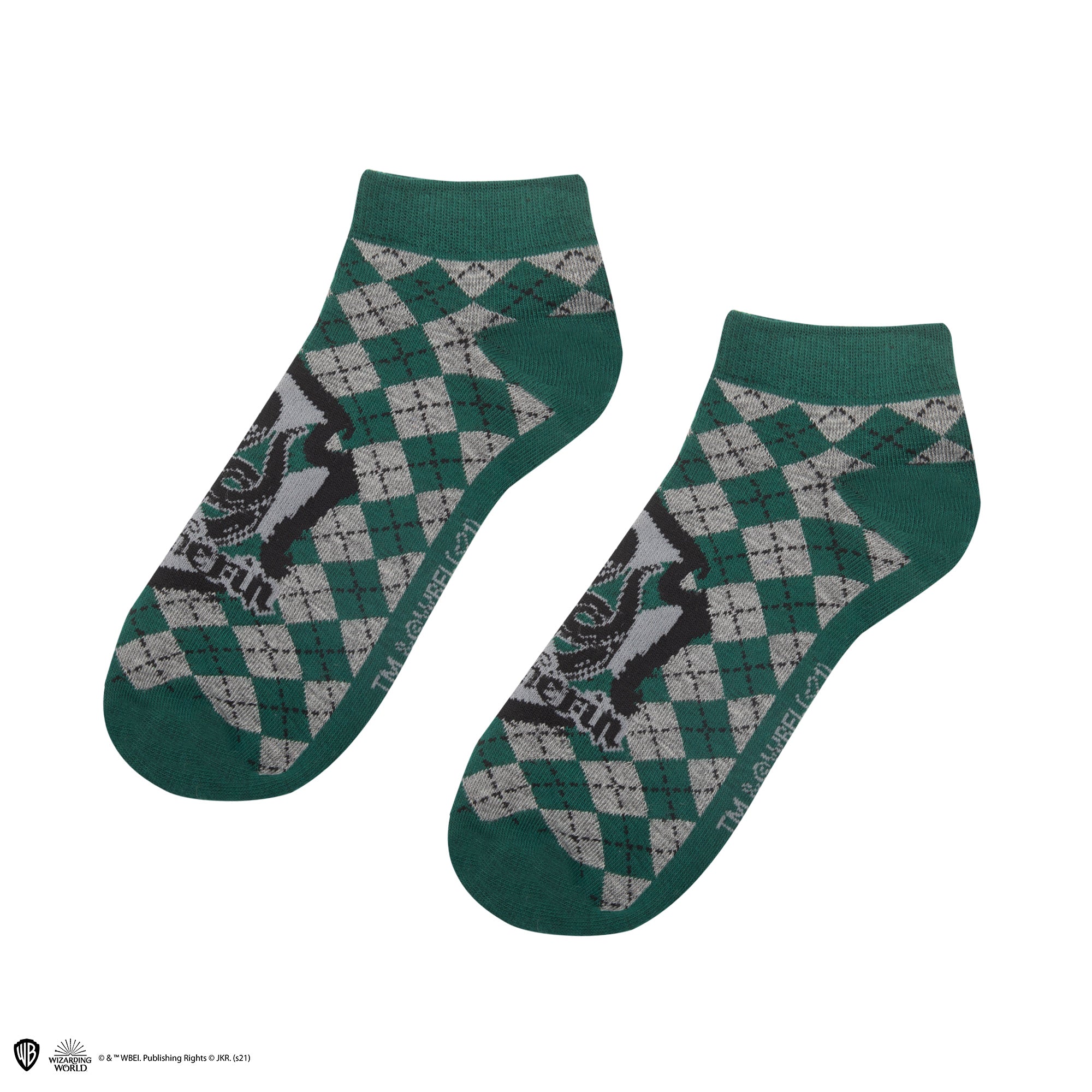 Harry Potter Ankle Socks 3-Pack Slytherin Cinereplicas Harry Potter Ankle Socks 3-Pack Slytherin Cinereplicas