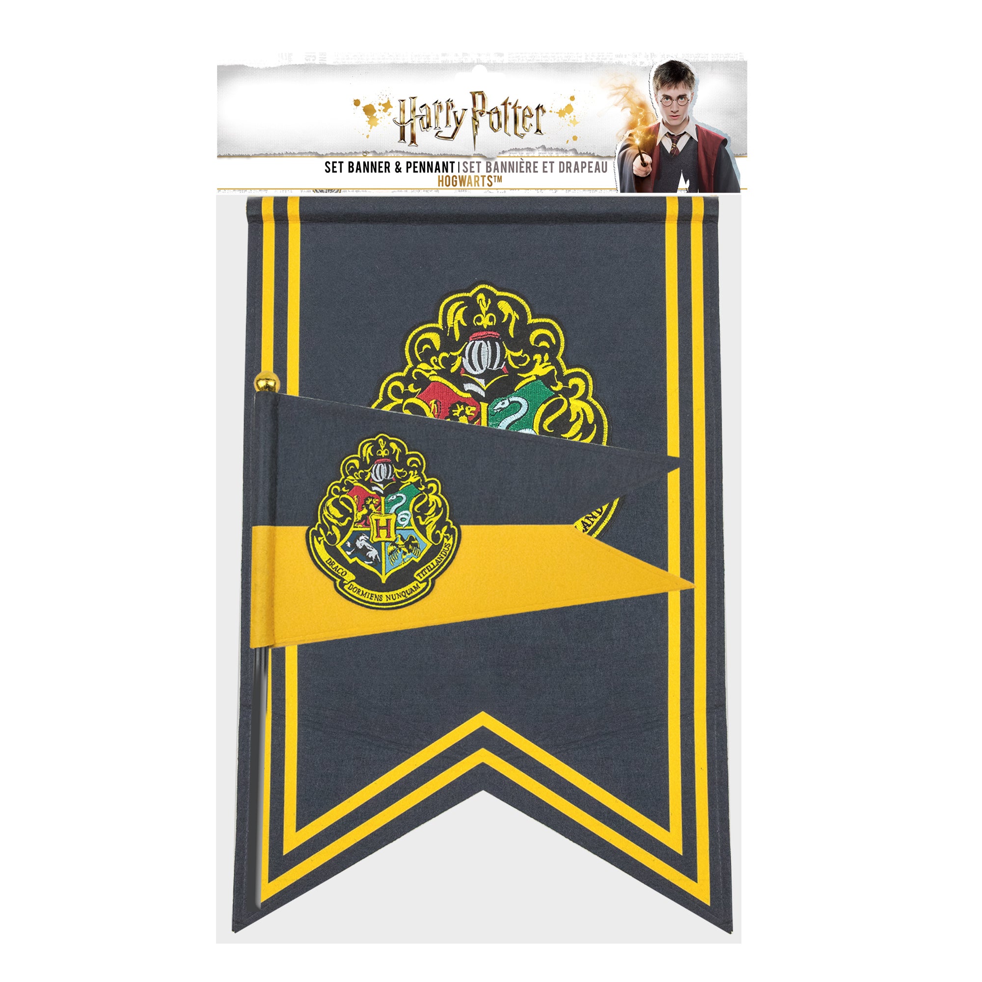 Harry Potter set bannière & drapeau Ravenclaw