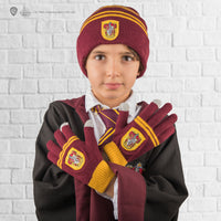Conjunto de guantes y gorro Gryffindor para niños