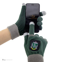 Kids Slytherin Gloves and Beanie Set