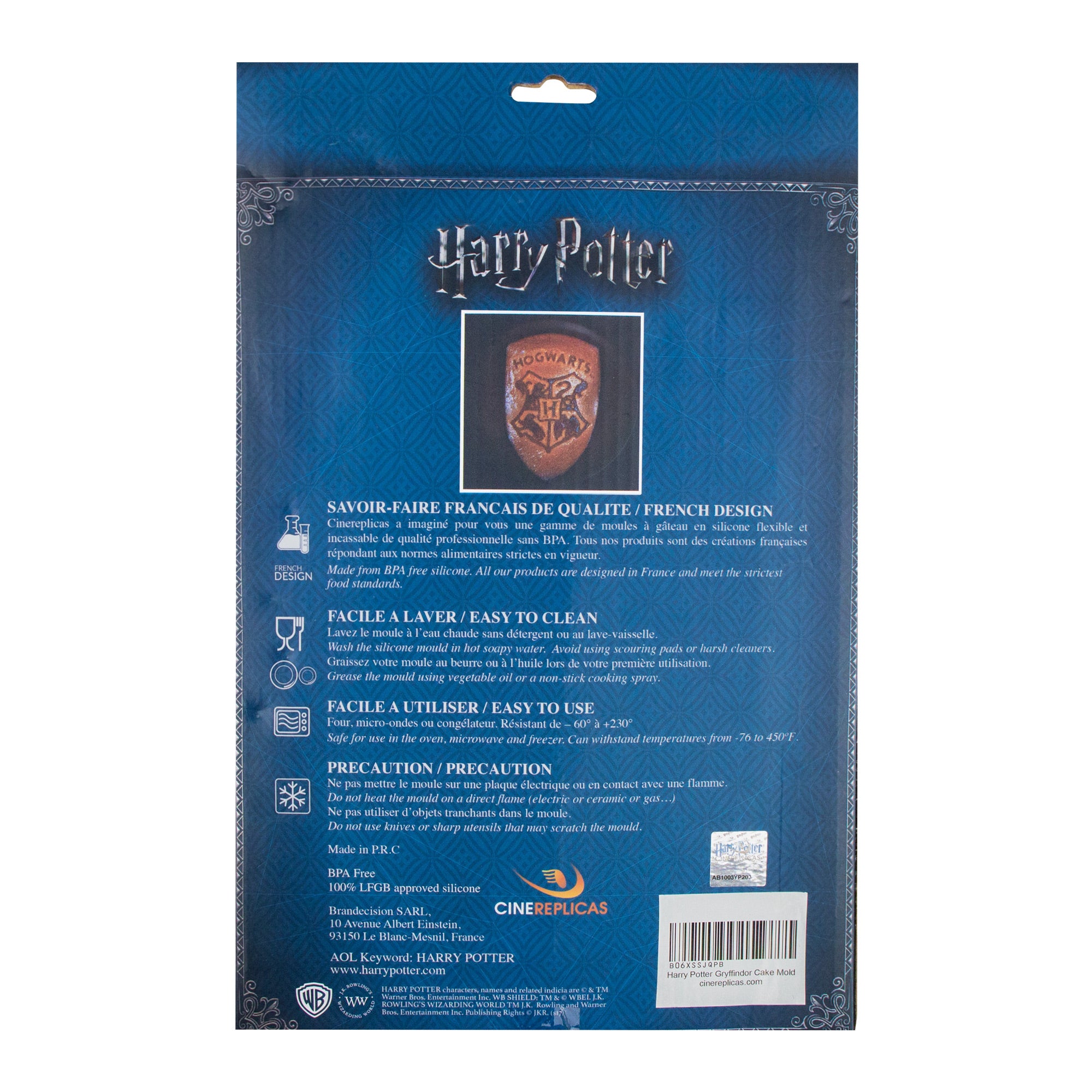 Moule à Gâteaux en silicone Poudlard - Boutique Harry Potter