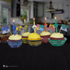 Set of 10 Hogwarts Houses Birthday Candles