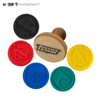 Set of 5 Justice League Interchangeable Cookie Stamps