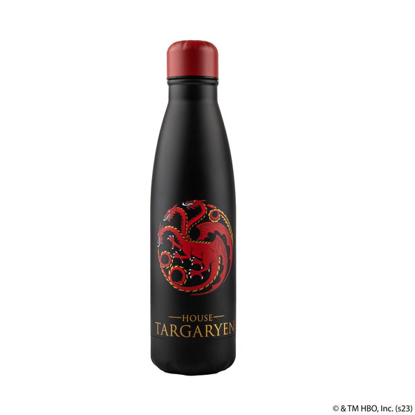 House Targaryen Insulated Water Bottle Game of Thrones Cinereplicas