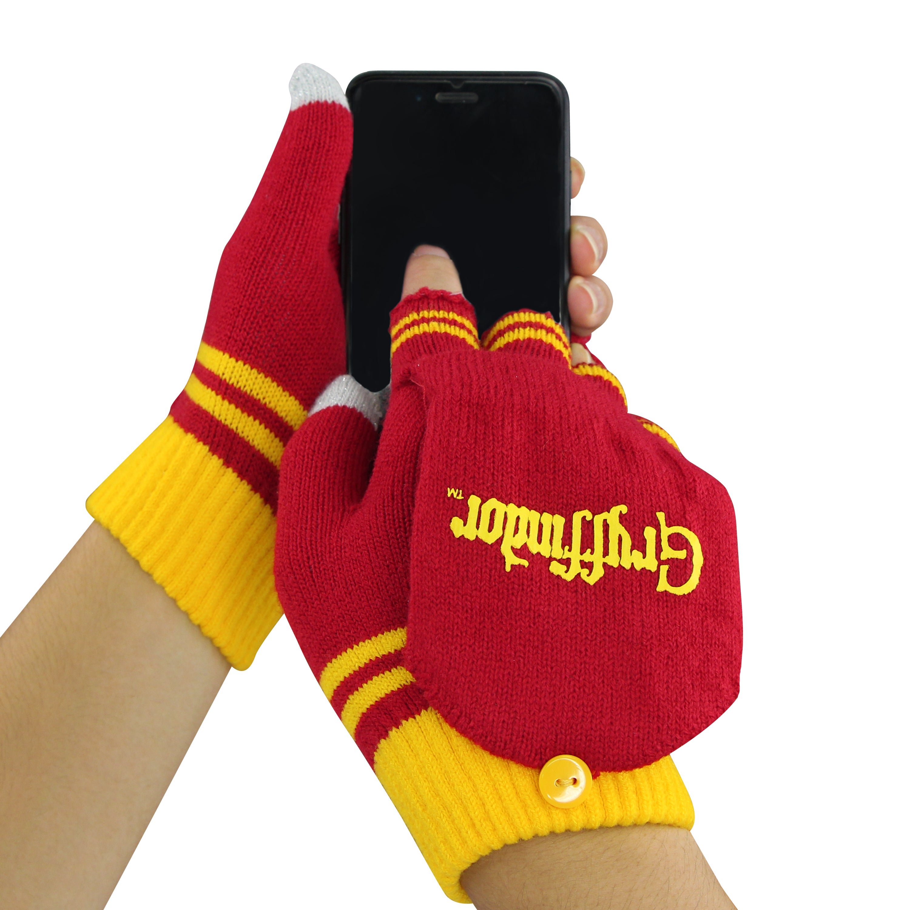 gryffindor handschuhe Gryffindor Mitten/Fingerless Gloves (red) | Harry Potter