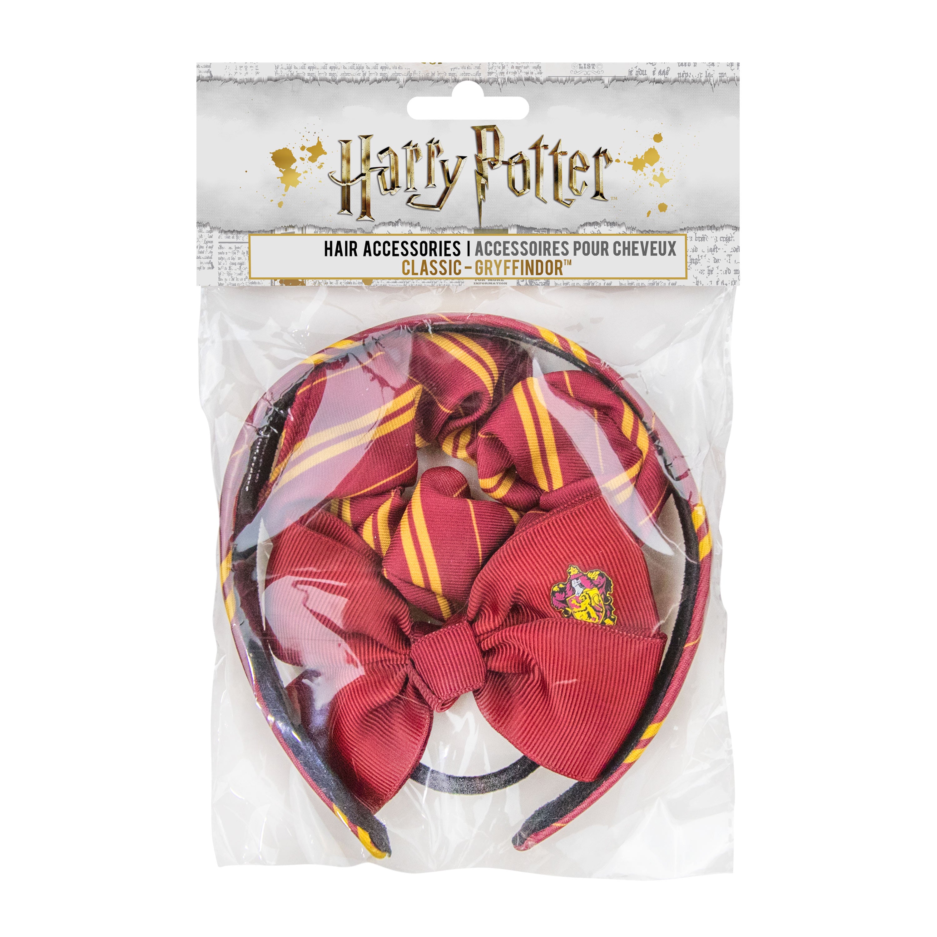 Gryffindor 2 Hair Accessories - Classic, Harry Potter