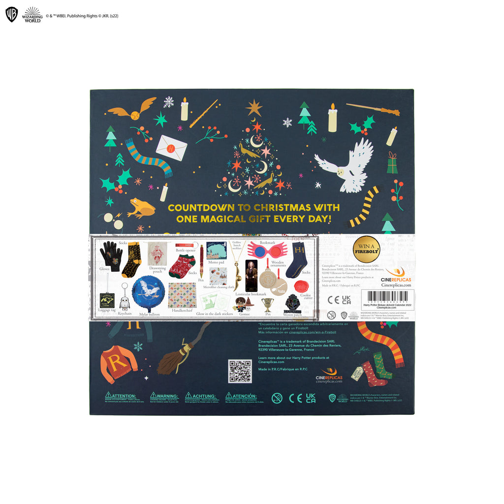 Deluxe Advent Calendar 2022 Harry Potter Cinereplicas deluxe-advent-calendar-2022-harry-potter-cinereplicas