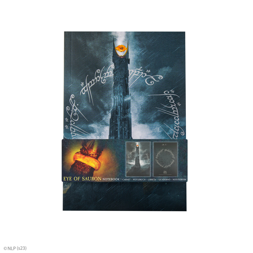 Lotr Notebook Eye of Sauron Notebook | Lord of the Rings | Cinereplicas ...