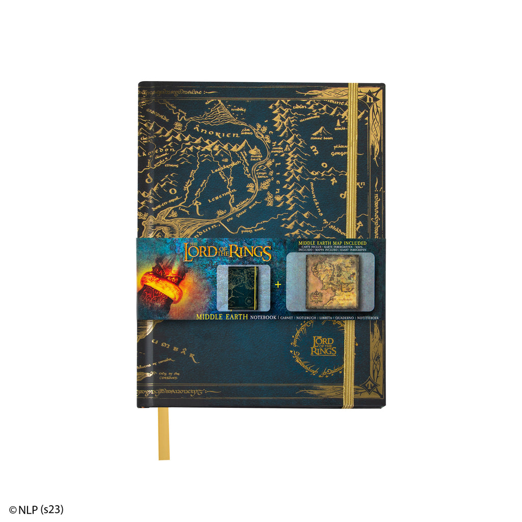 Middle-Earth Hardcover Notebook | The Lord of the Rings | Cinereplicas ...