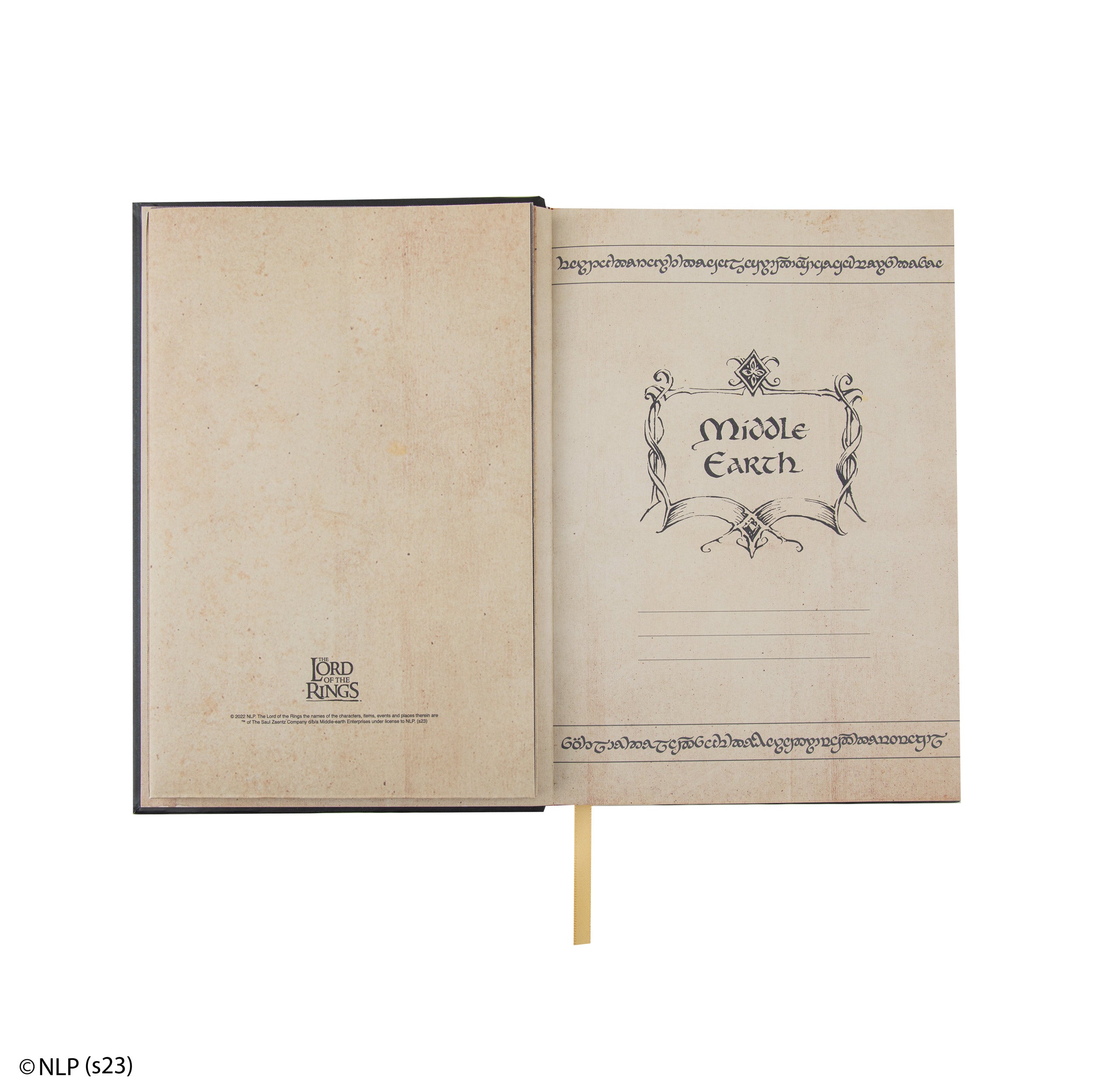 Lotr Notebook Middle-Earth Hardcover Notebook | The Lord of the Rings | Cinereplicas ...