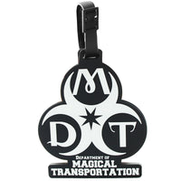 harry potter luggage tag department of magical transportation
