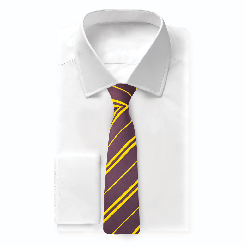 gryffindor silk tie