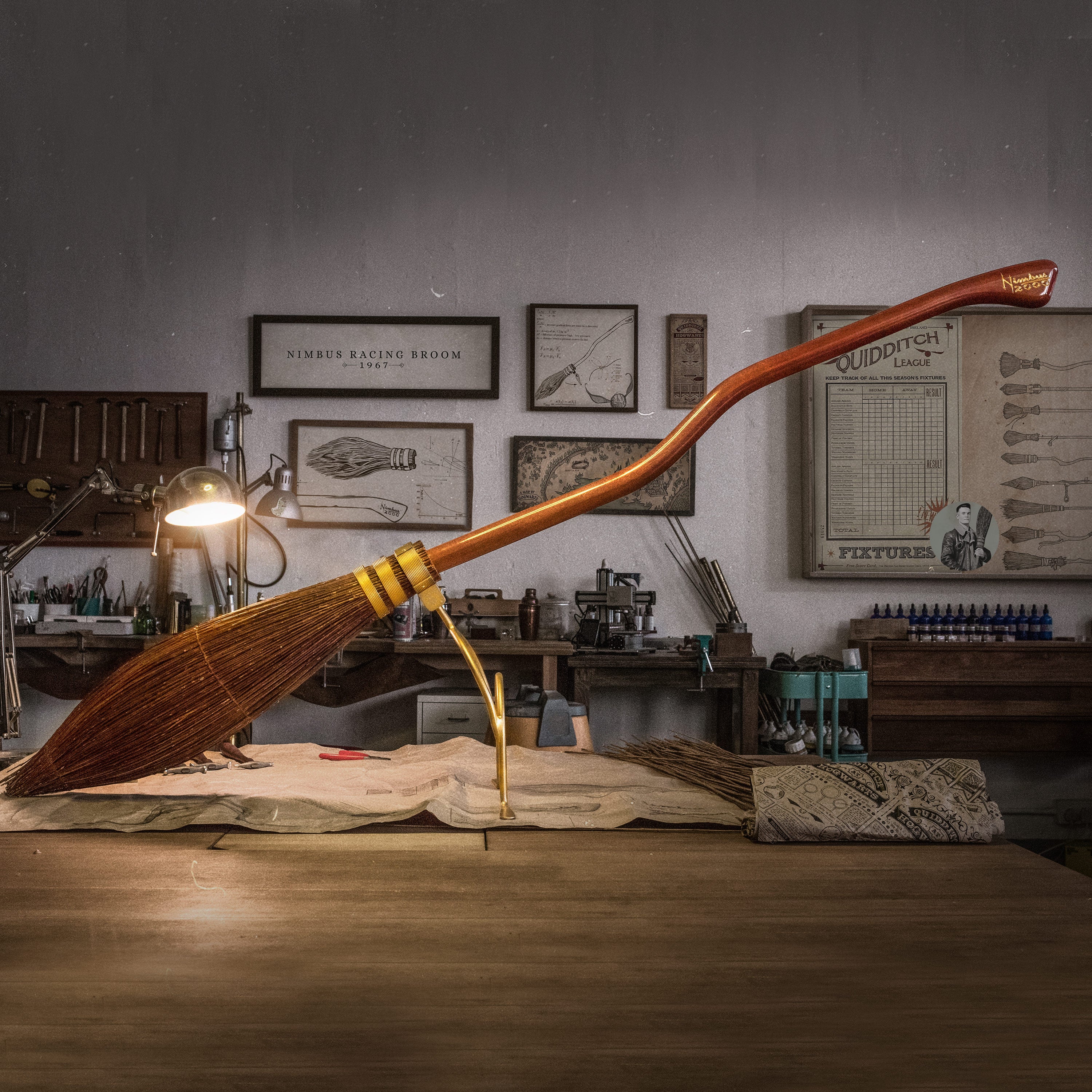 How to Make a Comic-Con Approved Harry Potter Nimbus 2000 Broom