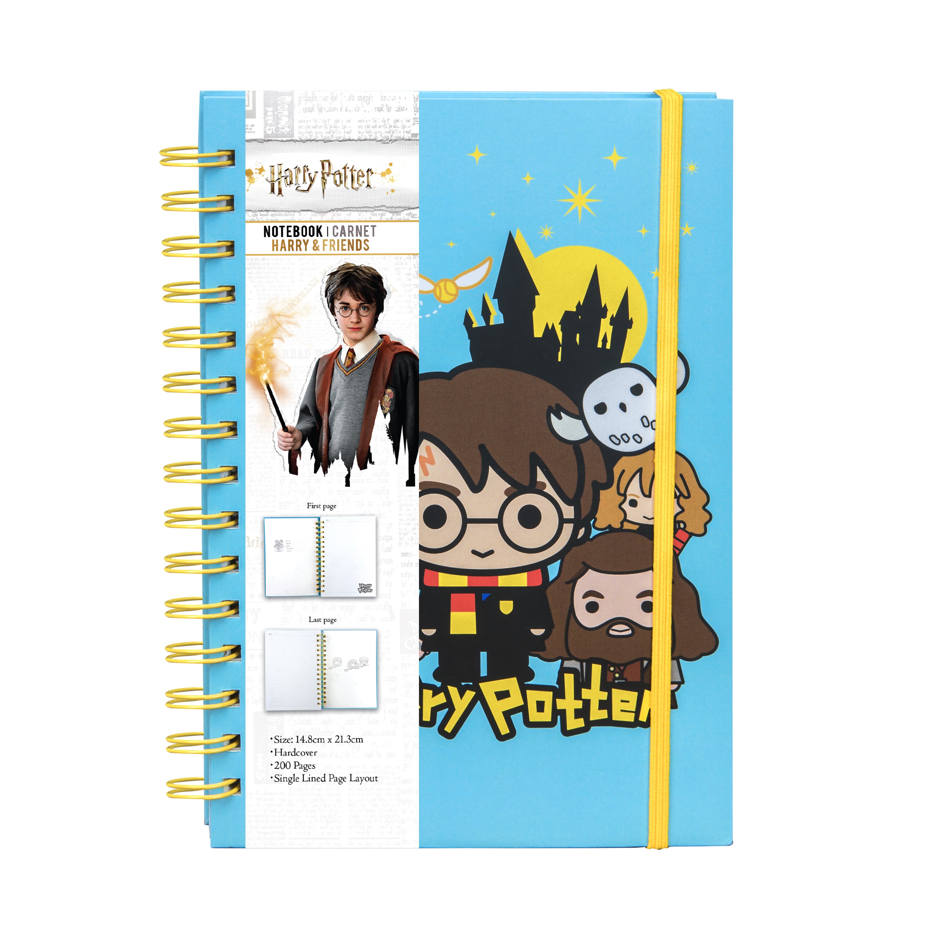 Harry Potter: Quidditch Hardcover Ruled Journal