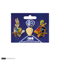 *Set of 3 Bugs Bunny and Daffy Duck at WB Studio Pin Badges