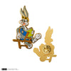 *Set of 3 Bugs Bunny and Daffy Duck at WB Studio Pin Badges