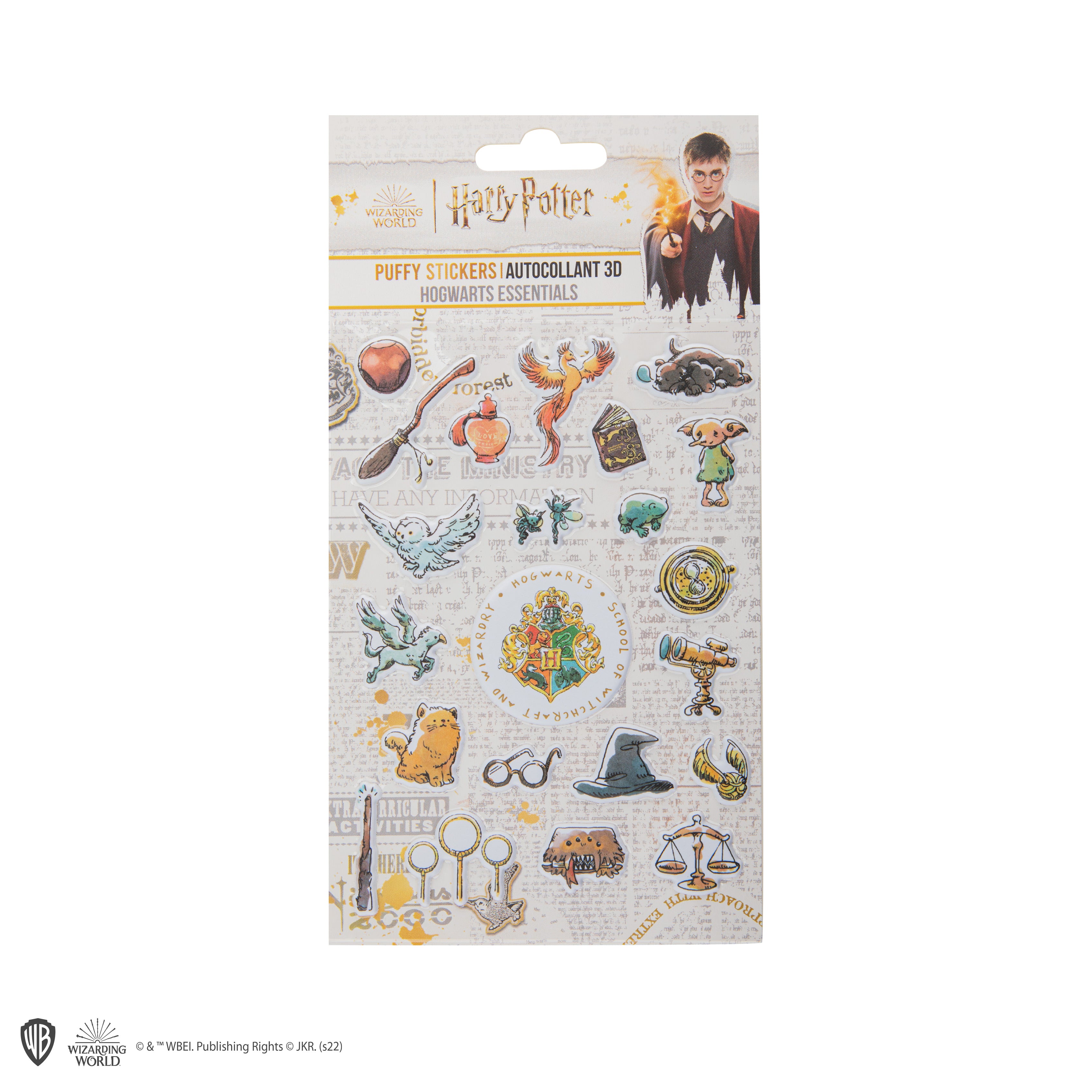Harry Potter - Pegatinas (55 unidades), diseño de Cinereplicas
