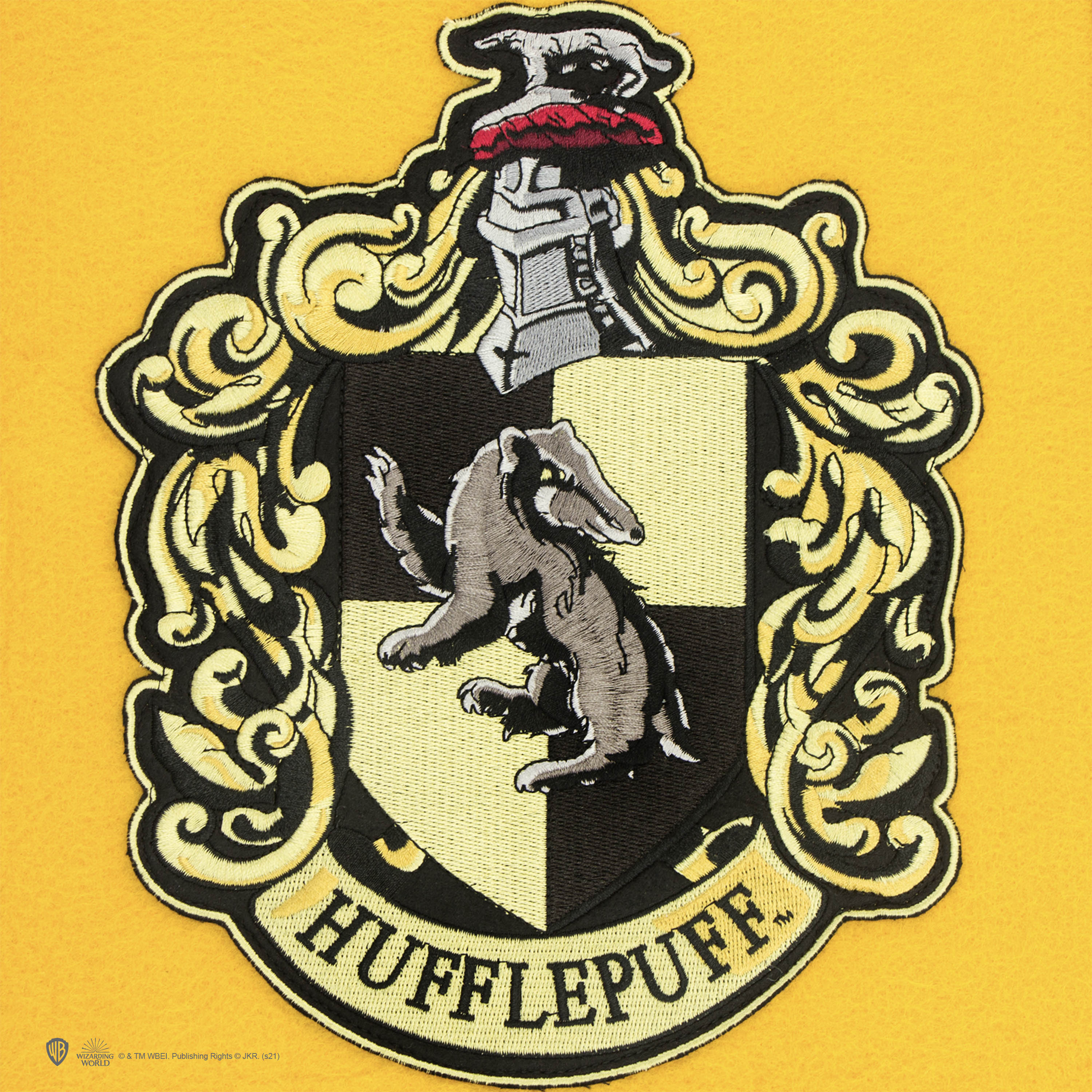 Cinereplicas Harry Potter set bannière & drapeau Hufflepuff