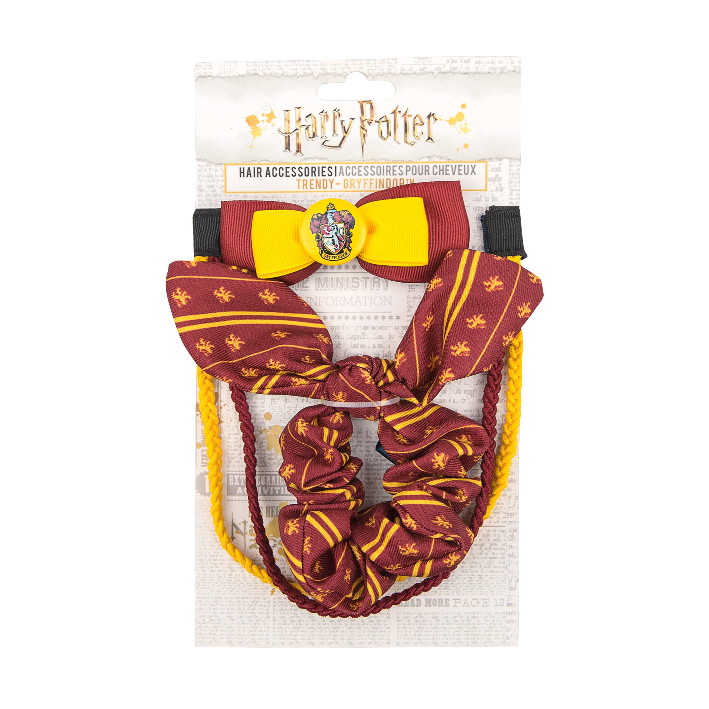 HARRY POTTER - Gryffondor - Set Accessoires pour cheveux : :  Accessoire Cinereplicas Harry Potter
