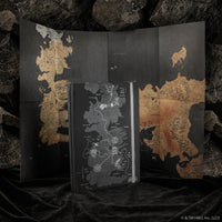 Westeros Hardcover Notebook with foldable map